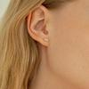 14k Baguette Cubic Piercing (14k Gold) L21