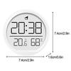 Multi-function Clock Indoor Temperature Humidity Clock Date Display Electronic Alarm Clock Home Wall Mounted Clock