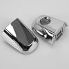 5716A065 1 Pair Exterior Door Handle Cap Cover Key Hole Chrome Plastic Fit for Mitsubishi L200 Trion Montero 2008-2015 Silver