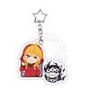 Pixel Daemons of The Shadow Realm Acrylic Keychain Exquisite Anime Cartoon Cosplay Props Decor Accessories Characters Role Gift