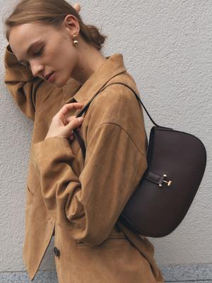 Demeriel Tilda Hobo Bag Choco Brown