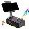 Good-Desktop Live Tablet Bracket Support Cell Phone Holder Stand With Bluetooth Speaker Adjustable Portable Wireless Speaker