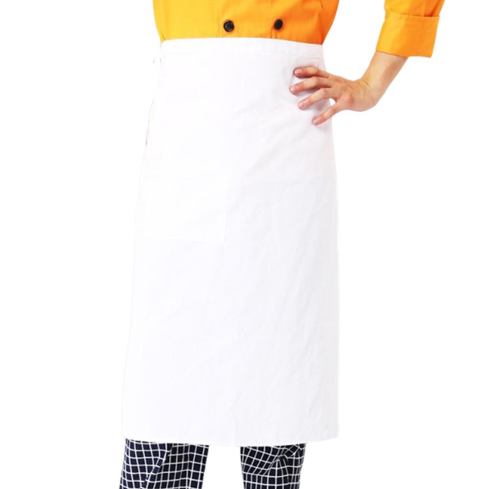 Unisex Waist Apron Black Short Half Waist Apron Fashion Short Apron  Chef