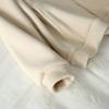 Coat for Women Cotton Plush Autumn Winter Thickened Fleece Sweatshirt Oversize Casual Zipper Coat jacket