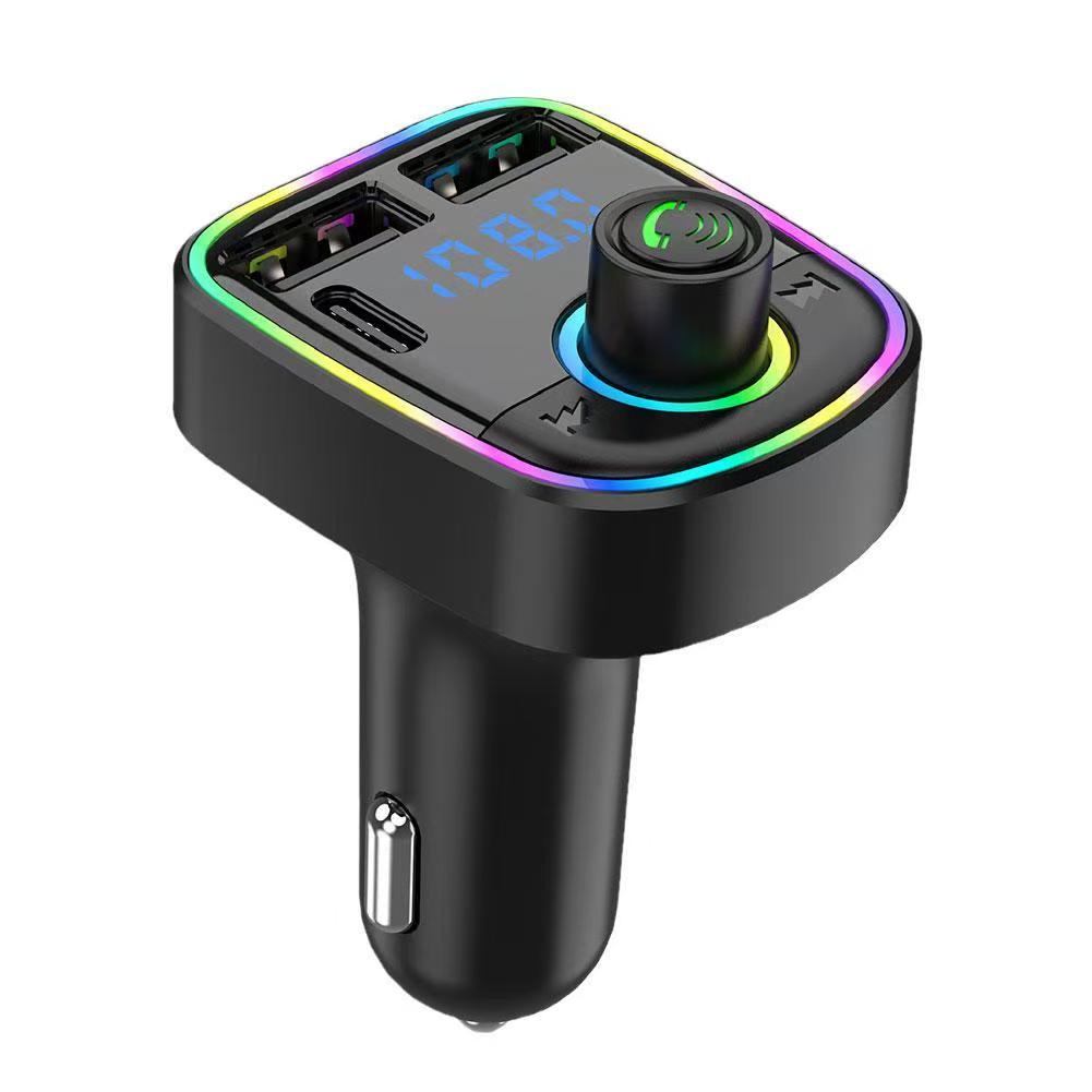 Bluetooth FM Transmitter Handsfree Car Radio Modulator MP3 Player With USB Super Quick Charge Adapter for Car
