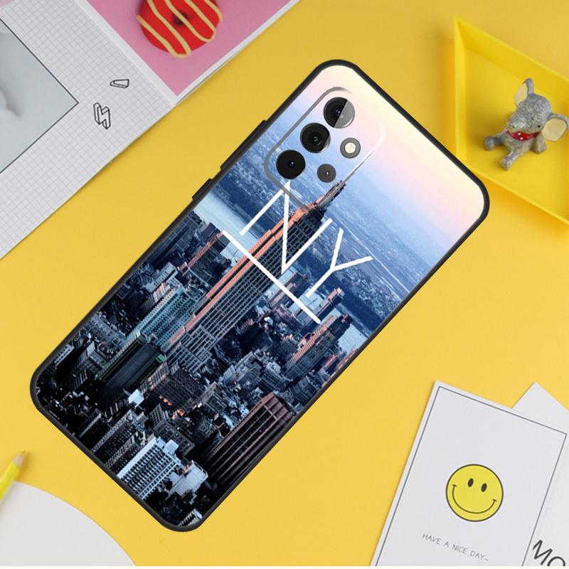 

Чехол для телефона New York City для Samsung Galaxy A53 A33 A13 A12 A32 A52 A14 A34 A54 A15 A25 A35 A55 A71 A51 Samsung A13 4G