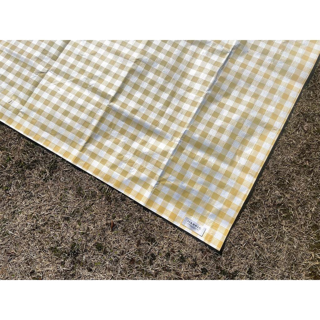 Artec Outdoor Leisure Sheet Cozy Picnic Mat X Old Yellow 74176 1.8m 1.8m