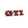GJWPC1 GTI 3D Metal 1pcs GTI Logo Car Rear Trunk Emblem Side Sticker for VW Golf5 6 7 8 Polo Jetta Tiguan Passat T-Roc MK2 MK5 MK7