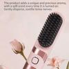 Double Purpose Hair Styler Brush USB Charging Hair Straightener 3600mAh Battery Ideal for Travel Efficient Styling