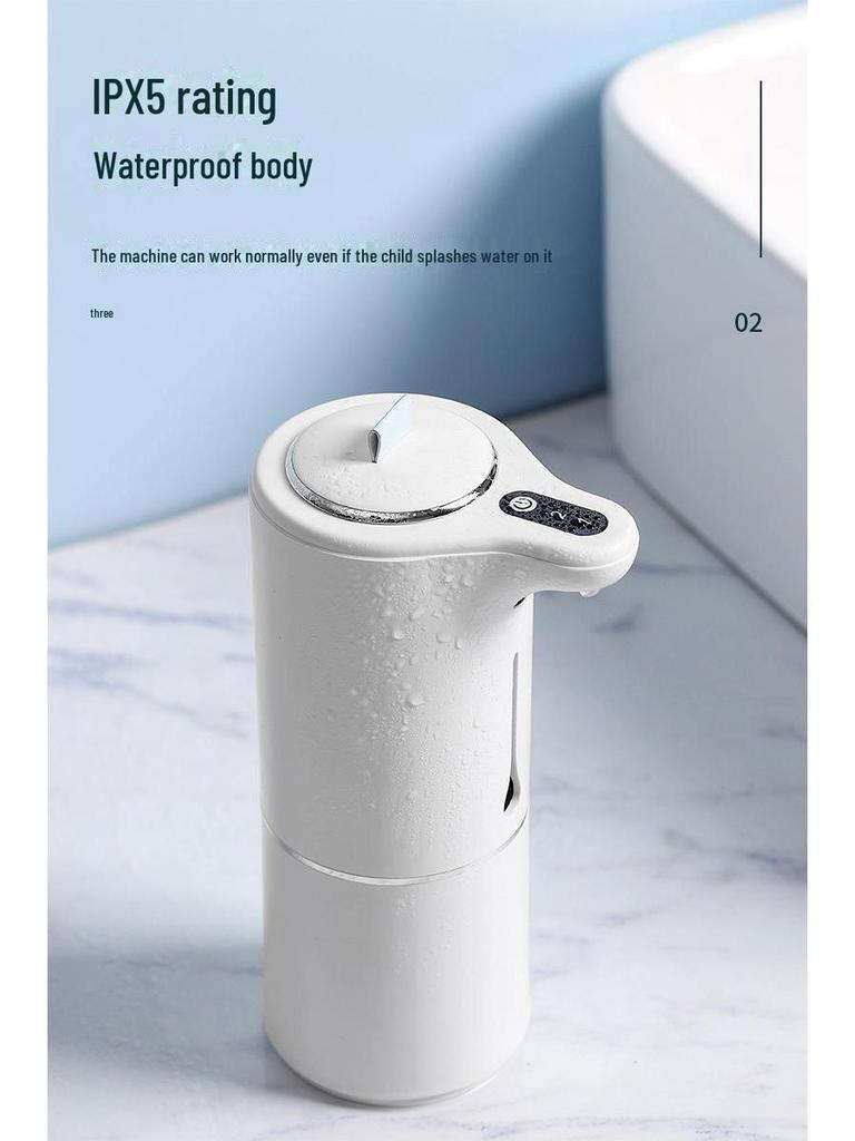 Rechargeable Smart Foam Soap Dispenser for Hands and Mobile Devices