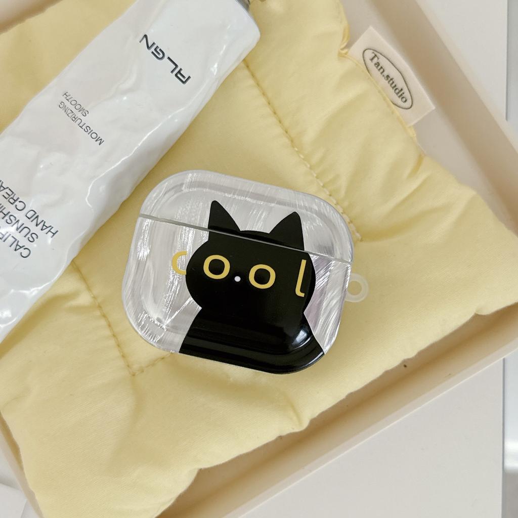 Imd feather cat is suitable for Apple Airpodspro1 earphone protective case cover 1pro second and third generation earphone case.