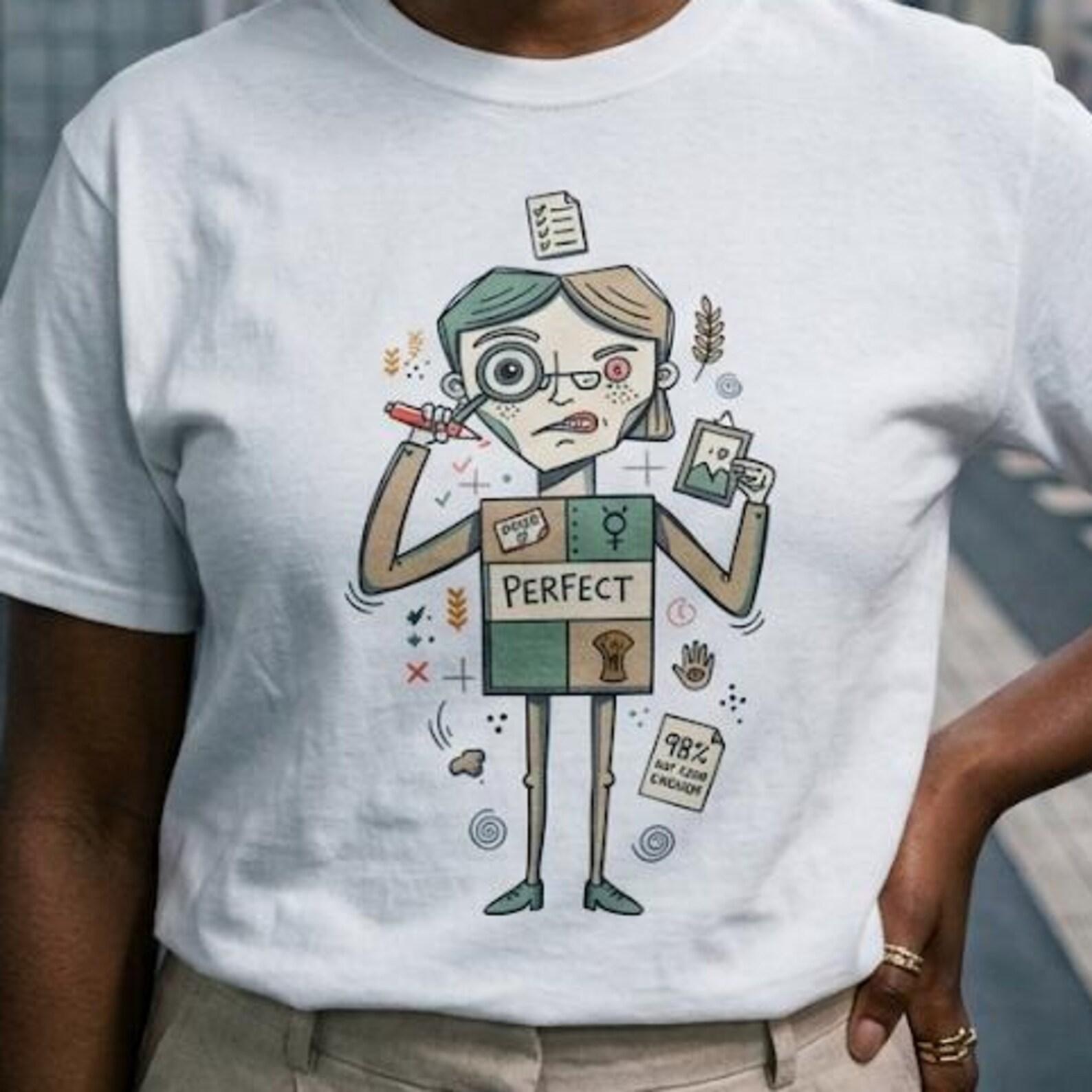 Virgo T-Shirt | Meticulous Perfectionist Zodiac Graphic Tee, Astrology Unisex Shirt 2XL