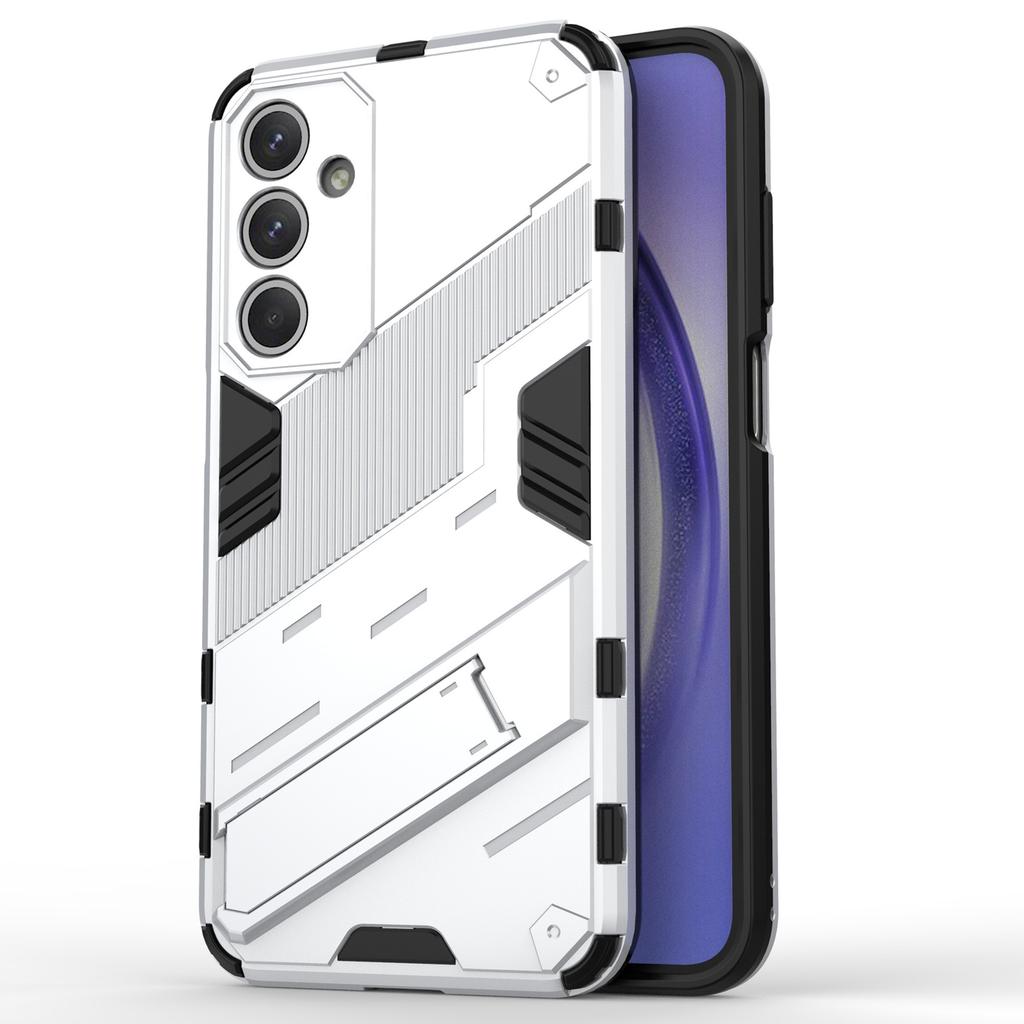 For Samsung Galaxy M35 5G Case PC+TPU Shockproof Phone Cover with Kickstand