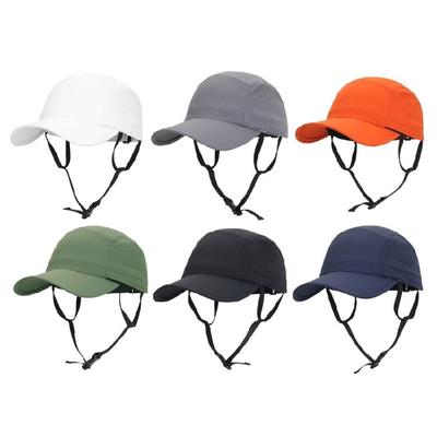 Outdoor Adventures Sun Visors Adjustable Chin Strap Design Baseball Hat For Cycling Hiking Unisex