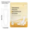 Assorbente da nuoto per ragazze con ciclo mestruale Donna Impermeabile Nuoto Patch Private Prevenire Sporco Delicato sulla Pelle Sticker Privato Assorbente Igienico
