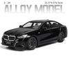 1/24 BMW 5 Series 530 530LI Coupe Alloy Luxy Sports Car Model Diecasts Metal Vehicles Car Model Sound and Light Simulation Kids Gift