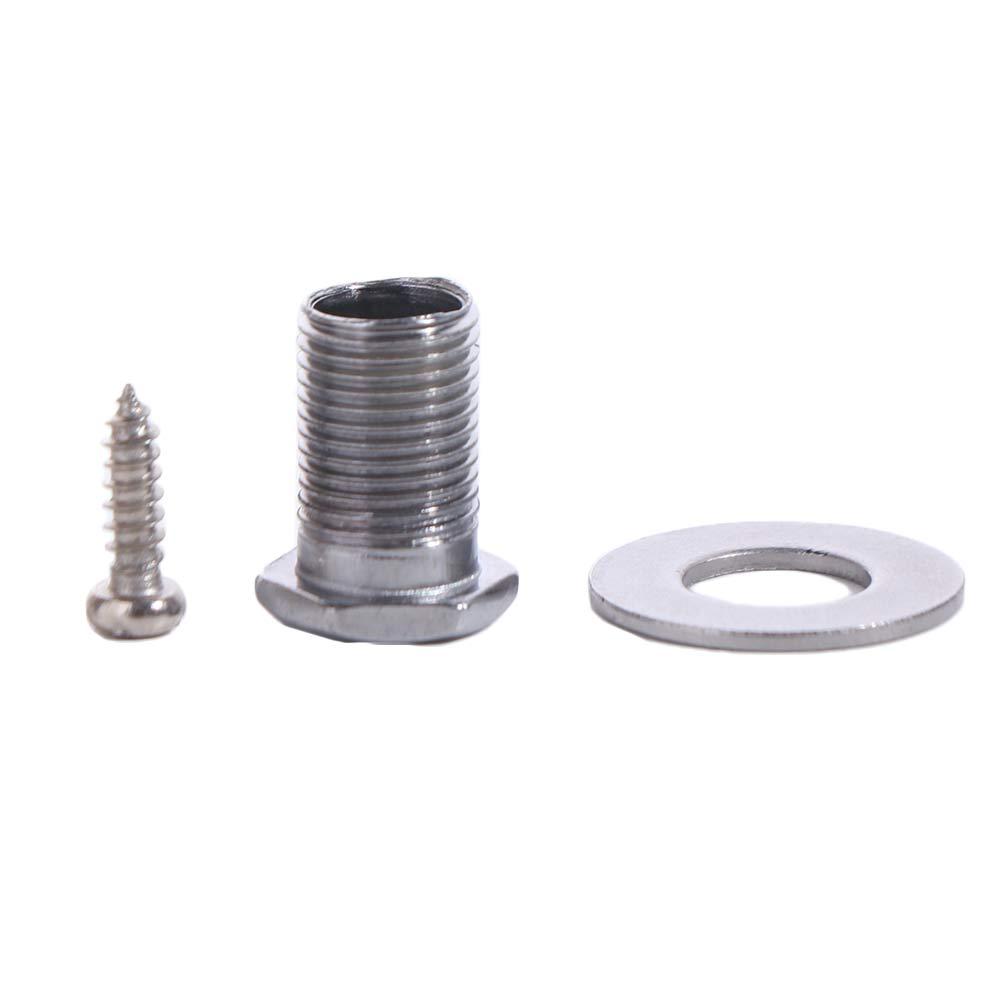 6Pcs with Ferrule/Threaded Bushing/Screw Guitar String Tuning Pegs  Musical Instrument Accessories