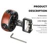 Ergonomic Camera Wheel Side Handle With Construction And Improved Comfort For Prolonged Shoots