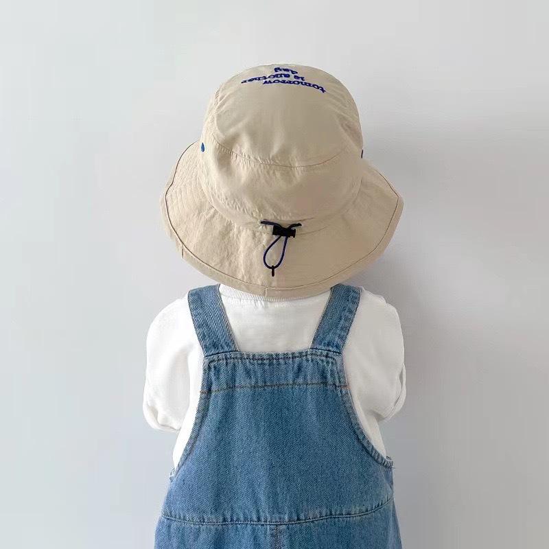 Kids' Sun Protection Bucket Hat - Spring to Autumn, Lightweight, Trendy Design for Boys & Girls