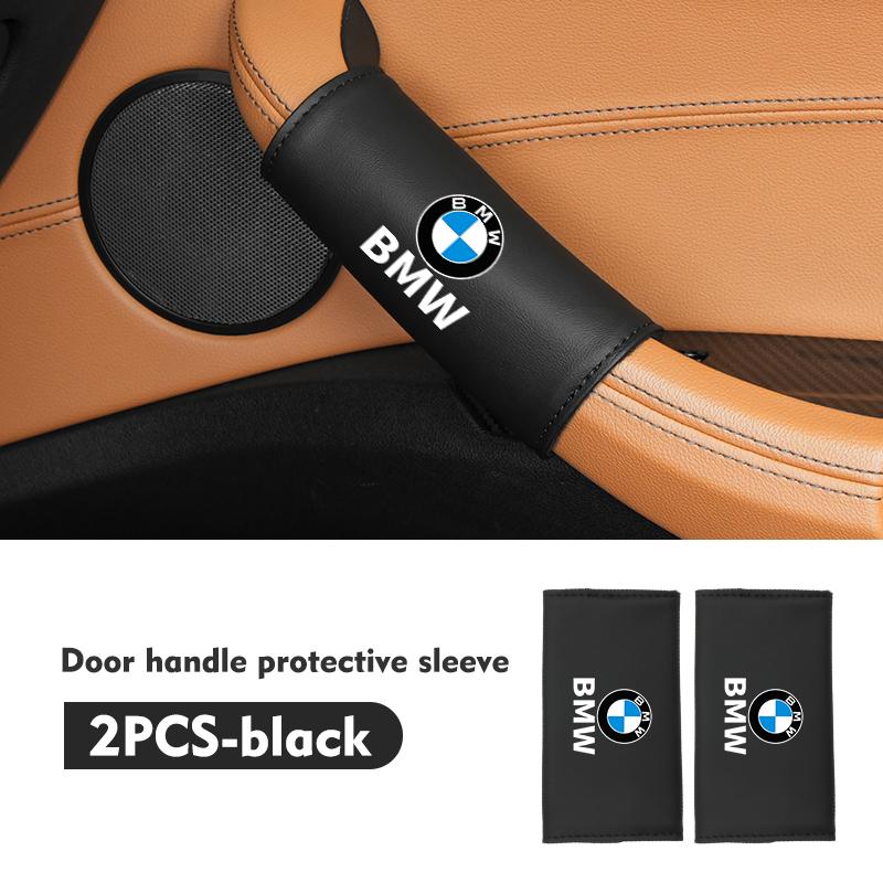 For BMW Car Door Handles Cover Leather Anti-Wear Protective Case E46 E90 E60 F10 E39 F30 E36 E87 E90 E30 E53 F31 E92