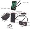 Active Violin Sound Control Accessory Equipped With Output Jacks and Noise Reduction Technology