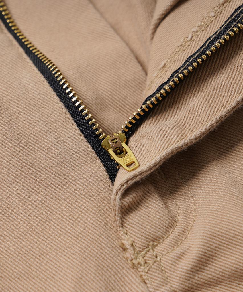 FRIZMWORKS Washed Cotton One Tuck Pants _ Beige