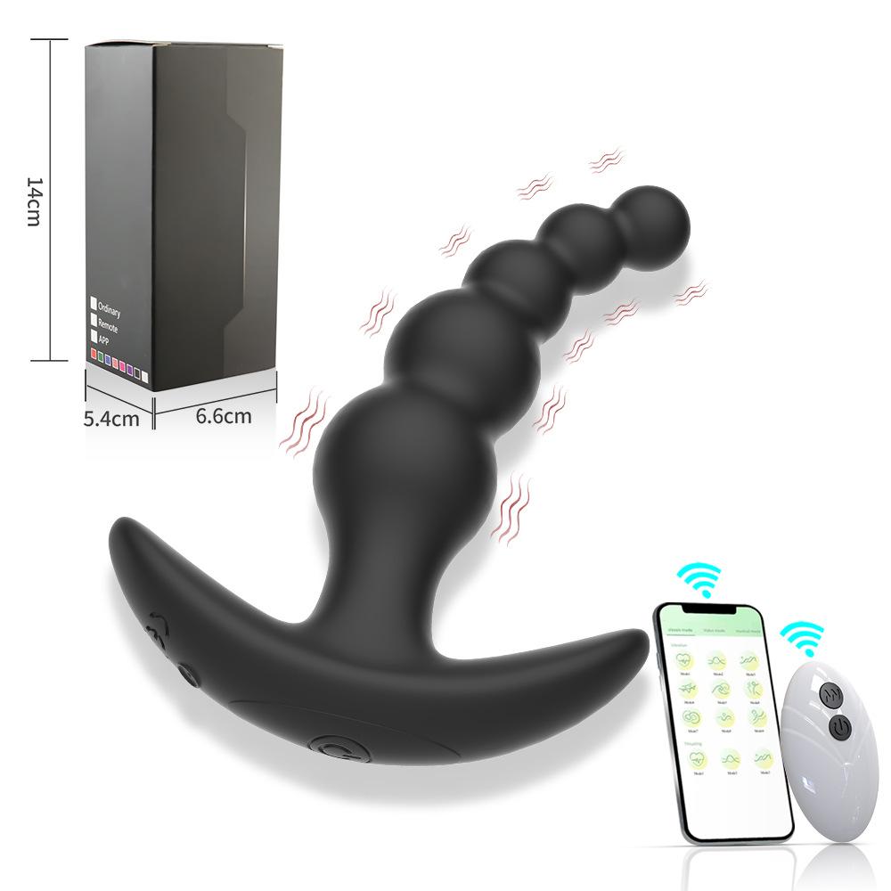 Bluetooth APP-Controlled Prostate Massager for MenWireless Anal Vibrator&Butt Plug, Dual-Stimulating Adult Sex Toy for Men&Women