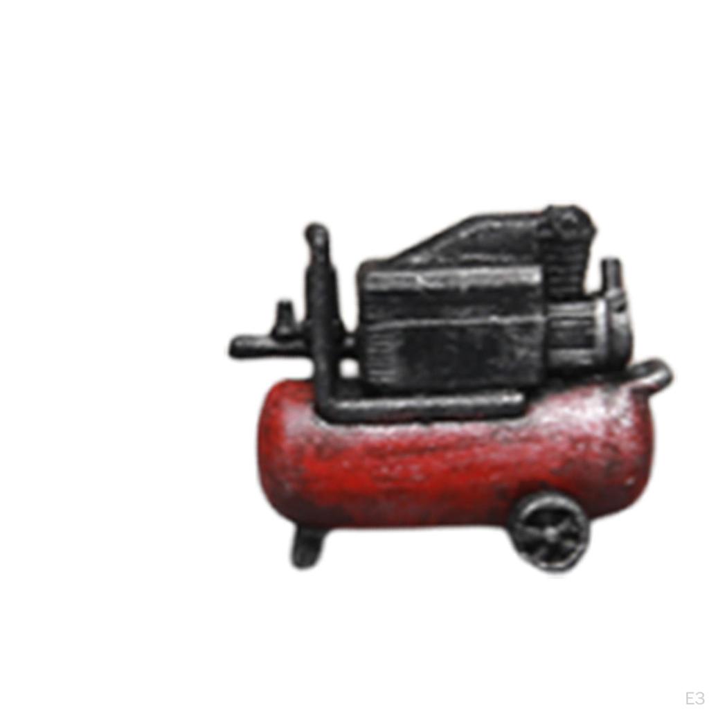 1/64 Miniature Gas Pump Auto Repair Shop Accessories Lightweight Creative Micro Scene Display Model
