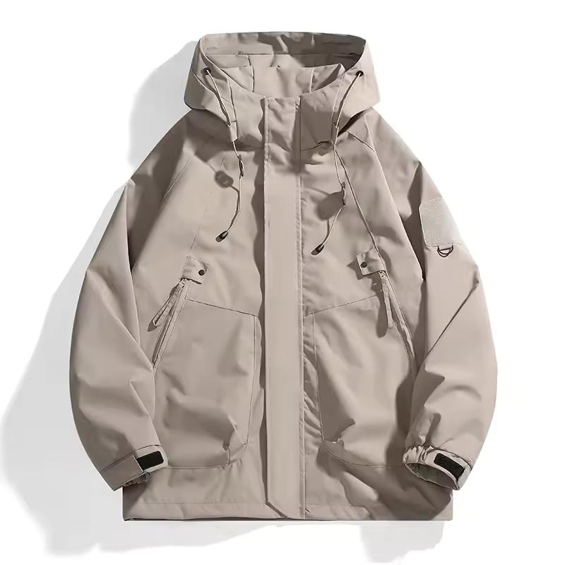 Giacca Impermeabile Unisex da Esterno Giacca a Vento Cappotto Primavera Autunno Traspirante Pesca Campeggio Giacche Antivento Uomo Donna Abbigliamento