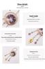 Handmade Sunlight Crystal Dream Catcher: Rainbow Wind Chime Pendant for Girl's Room Gift