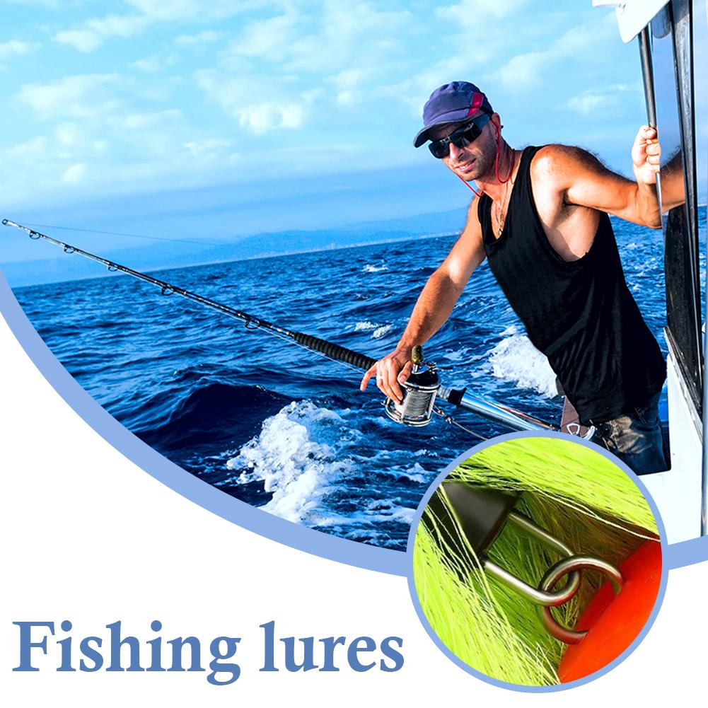 Lure Mustache Rig Muskie Pike Fishing Game Hand-Tied Deer Hair Body Solid Rig Tackle Rosewood Mouse Baby Swimbait Bucktail Mous