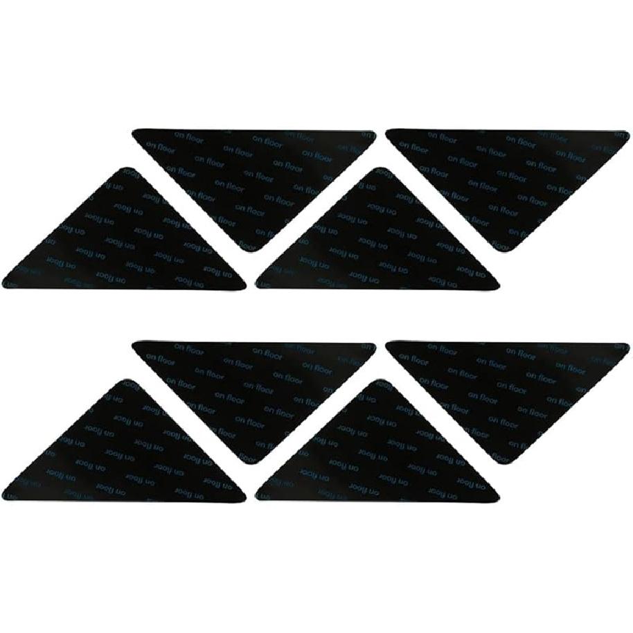 Rug Carpet Non Slip Grippers for Floors, Reusable and Washable Double Sided Carpet Tape Pads Removable, Strong Adhesive Grippers for Area Rugs, Keep