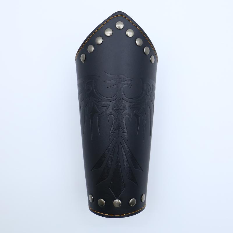 Bărbați Medieval Cosplay Armură din Piele PU Mănuși Manșete cu Șireturi Viking Pirat Cavaler Mănușă Brățară Brățară Accesorii Steam Punk