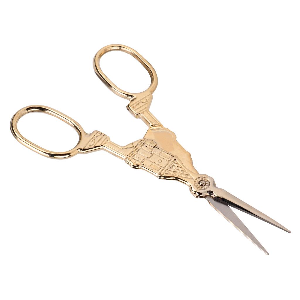 Vintage Scissors Stainless Steel Corrosion Resistant Sharper Blades Effort Saving Multifunction   Craft Scissors