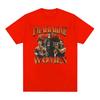 Ich habe Angst vor Frauen Gym Retro Grafik T-Shirt Unisex Gothic Mode Kurzarm T-Shirts Unisex Kleidung T-Shirt