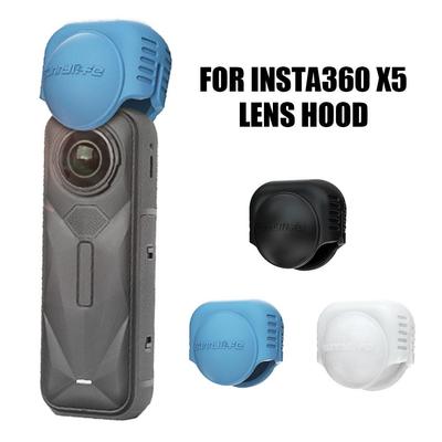 Lens Cover For Insta360 X5/X4 Lens Cap Silicone Lens Accessories For Insta360 Cover Protective F8T4