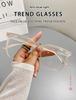 New Model Anti-blue Light Tr Style Glasses For Both Men And Women With Large Frames And Suitable For Myopia.299