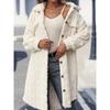 Autumn Winter Women's Fluffy Casual Versatile Outerwear Jacket Trendy Hot Sale