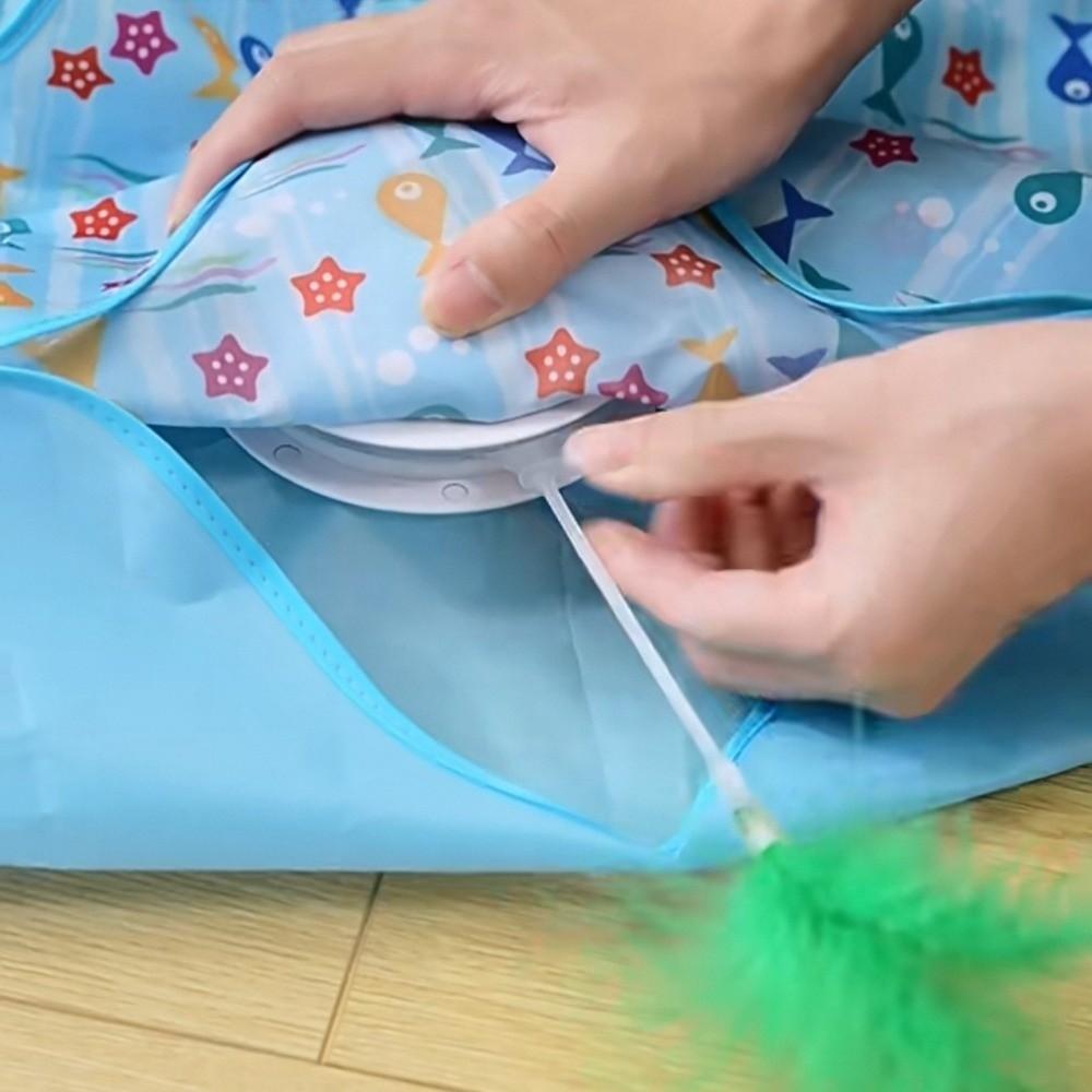 Squeaky Motion Activated Smart Cat Toy Mouse Design Kitten Teaser Toy Indoor Play