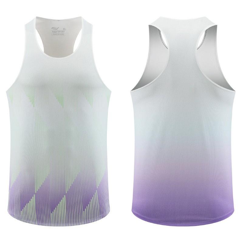 Track Running Training Suit Men Women Marathon Sprint Quick Dry Athletic Jersey Set
