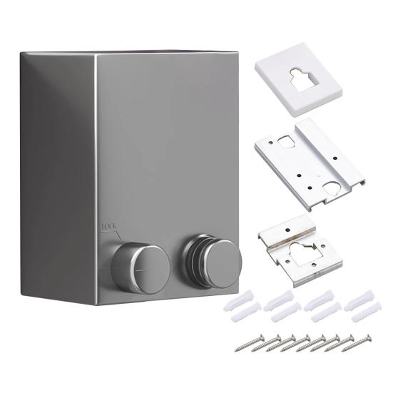 4,2 m lange, einziehbare Wäscheleine zur Wandmontage, verstellbar, einziehbar, strapazierfähiger Edelstahldraht, Wäscheleine zum Trocknen von Kleidung im Innen- und Außenbereich