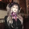 Synthetic Long Curly Wavy Lolita Wig with Bangs Cosplay Halloween Christmas Wig  Role-playing