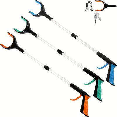 1Pc Foldable Gripper Extender Hand Tools Litter Reachers Pickers Collapsible Garbage Grabber Pick Up Tools Grabbers