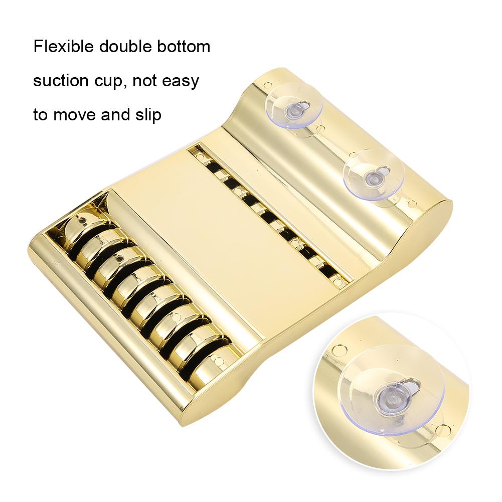 Professioneller Aufbewahrungsständer für Haarscheren Friseursalon Scheren Organizer für FriseureGold