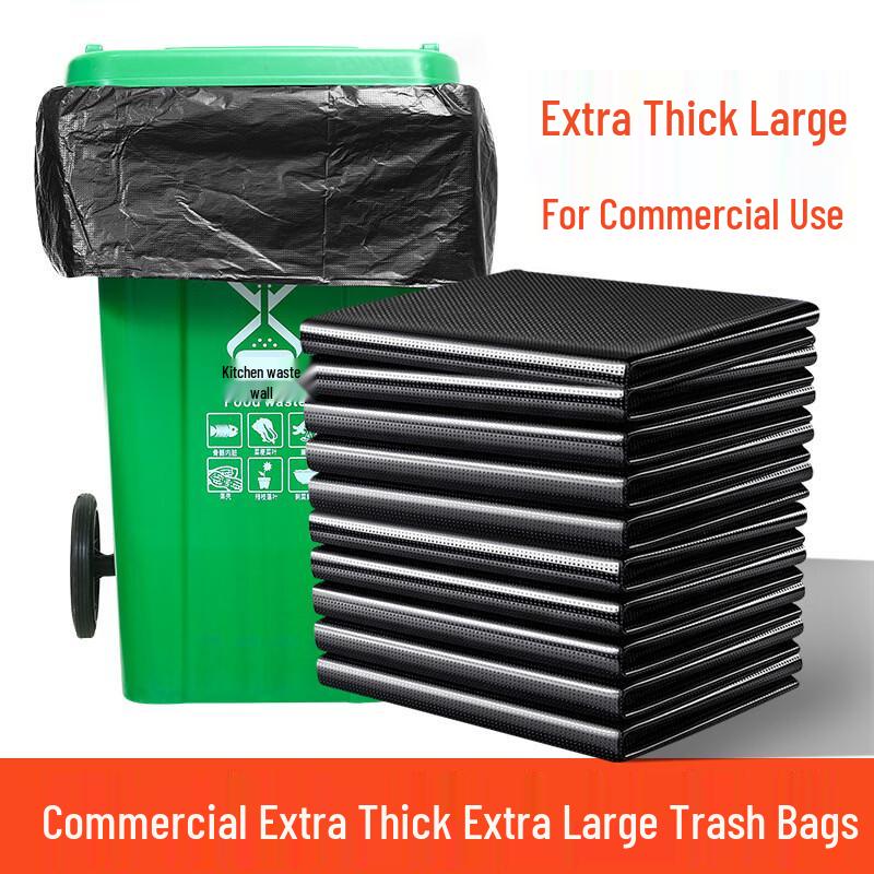 MARYYA Extra Thick Black Garbage Bags