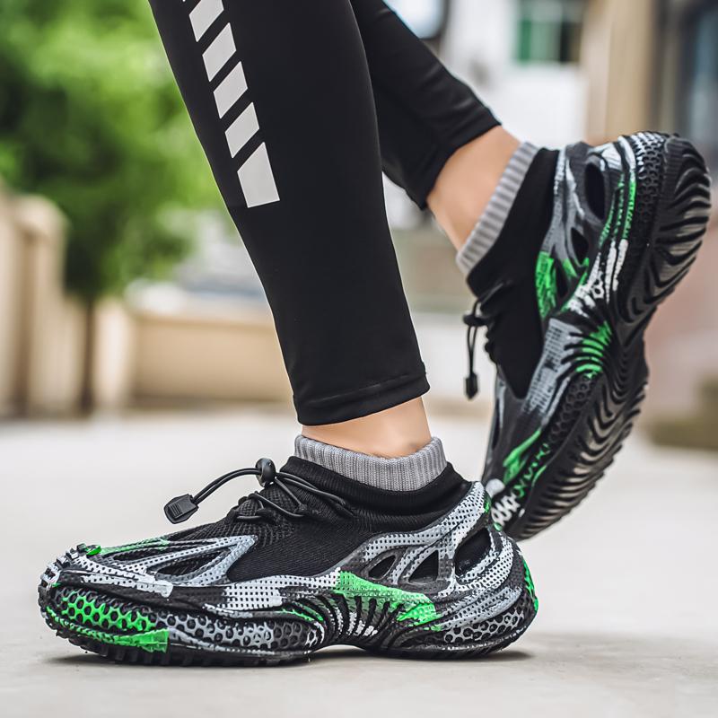 Fashion Knit Casual Sneakers Men Designer Men's Shoes Summer Training Shoes Running Platform Sports Shoes Men zapatillas hombre