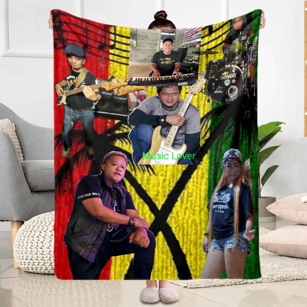 Bob Marley Reggae Legend Blanket Soft Warm Cozy Perfect For Seaside Bed Livingroom For All Seasons Playful Design