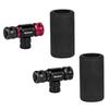 Gonfleur de Pneu de Vélo CO2 Gonflage Rapide Buse pour Vélos de Route et de Montagne Cylindres 16g Valves USA Français Portable avec Gants Anti-gel