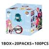Genuine : Kimetsu No Yaiba Trading Card Kamado Tanjirou Kamado Nezuko Anime Collection Card Board Game Toy Gift