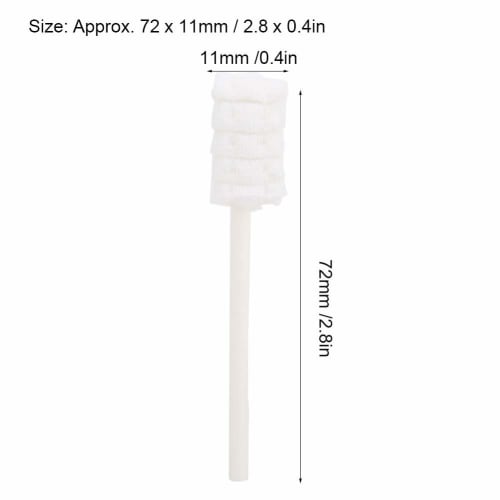 30 Pieces Baby Tongue Cleaner, Baby Oral Cleaner, Oral Cleaning Sticks, Dental Care for 0-3 Year Old Babies